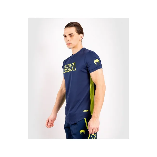 Футболка Venum Origins Dry Tech Loma Edition Blue Yellow
