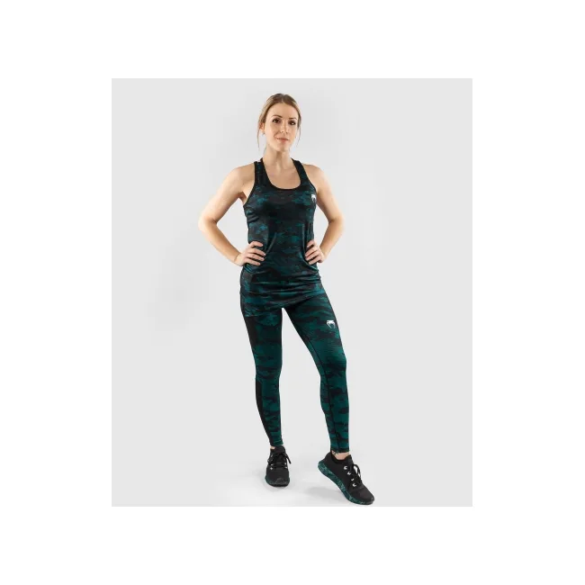 Майка женская VENUM Defender Black Green