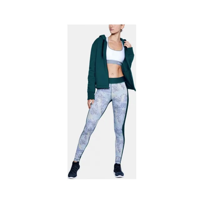 Жіночі компресійні штани Under Armour HeatGear Armour Printed Tourmaline Teal