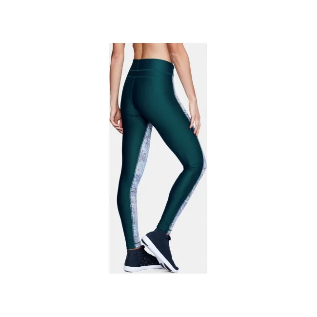 Жіночі компресійні штани Under Armour HeatGear Armour Printed Tourmaline Teal