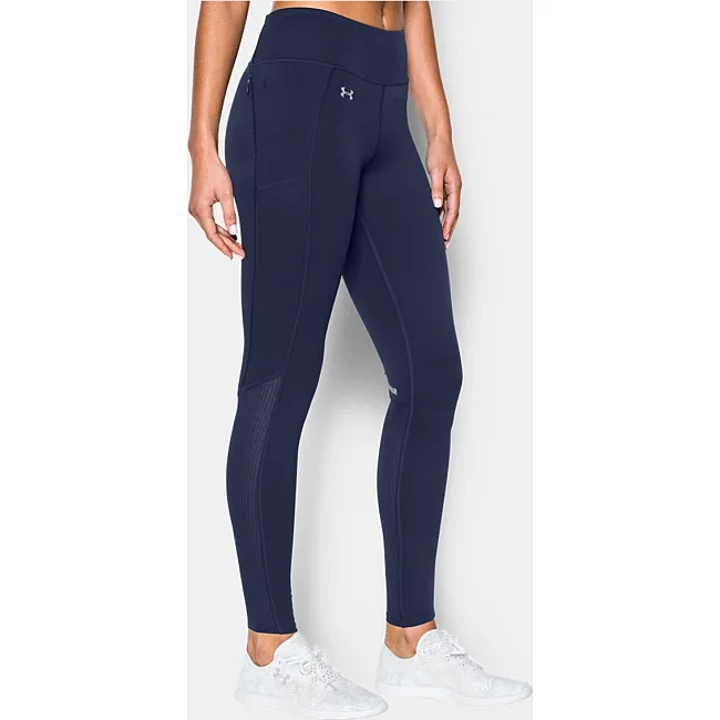 Женские компрессионные штаны Under Armour HeatGear Compression Fly By Leggings Navy