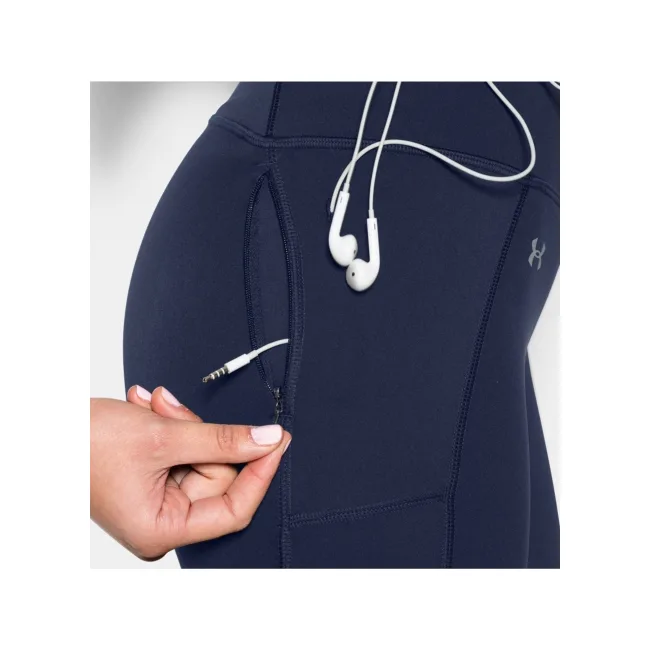 Женские компрессионные штаны Under Armour HeatGear Compression Fly By Leggings Navy