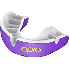 Капа для бокса OPRO Self-Fit GEN5 Gold Level Purple Pearl