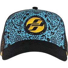 Кепка GHOST Trucker blk/ar-blu/am-ylw