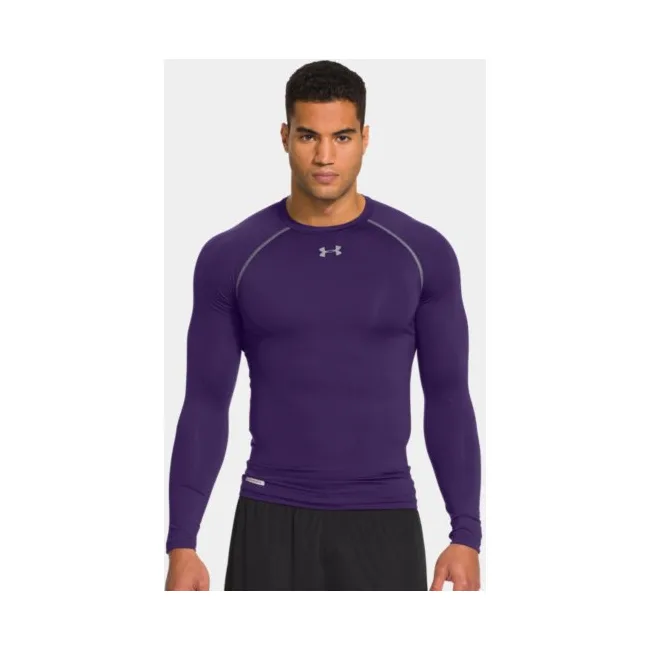 Компресійна футболка Under Armour HeatGear Sonic Compression Long Sleeve Purple