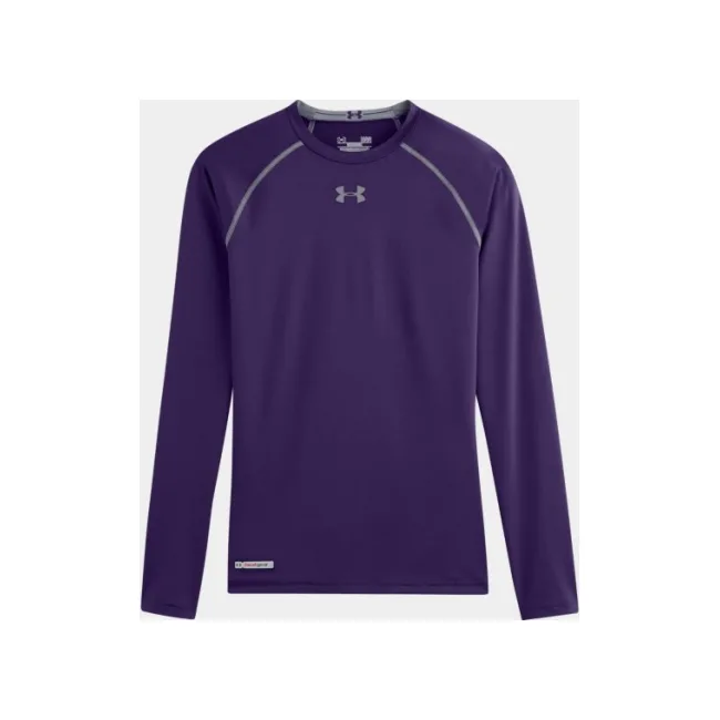 Компресійна футболка Under Armour HeatGear Sonic Compression Long Sleeve Purple