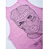 Майка MANTO x KTOF Balaclava Pink