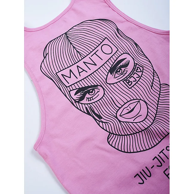 Майка MANTO x KTOF Balaclava Pink