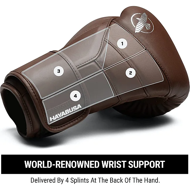 Перчатки для бокса HAYABUSA T3 Kanpeki Walnut Brown
