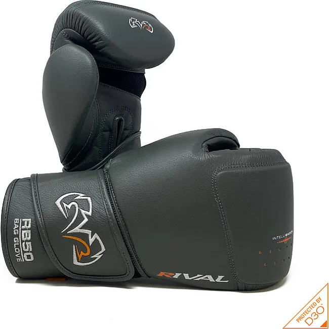 Перчатки снарядные RIVAL RB50 Intelli-Shock Compact Dark Grey