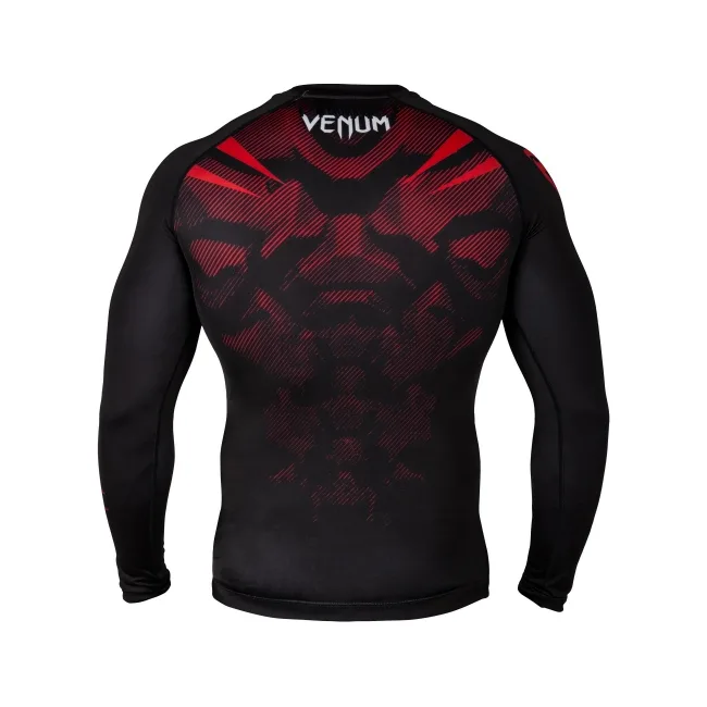 Рашгард із довгим рукавом VENUM NoGi 2.0 Black Red