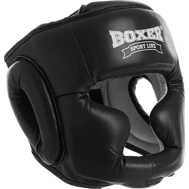 Шолом тренувальний карате Boxer Еліт (шкіра)