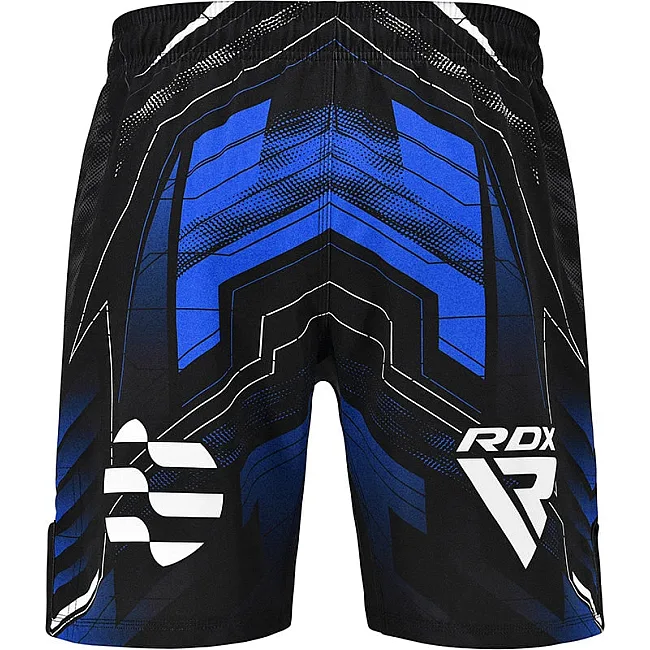 Шорты для ММА RDX IMMAF Approved Fight & Training Blue