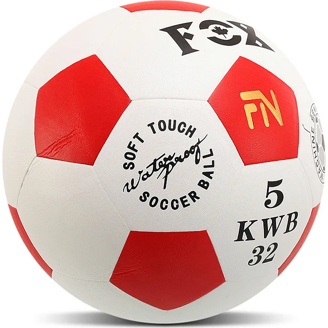 Футбольный мяч FOX FB-7628 №5 PU (Белый-черный)