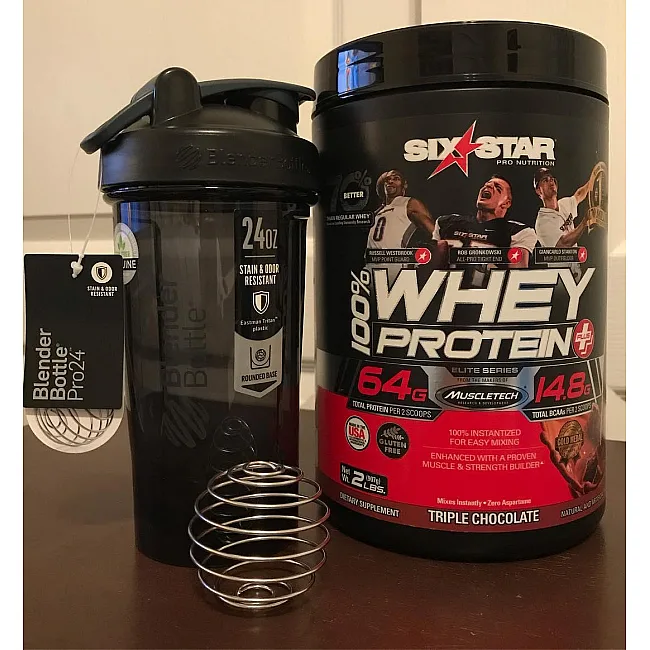 Шейкер спортивный (бутылка) BlenderBottle Pro24 Tritan 710ml Black (Original)