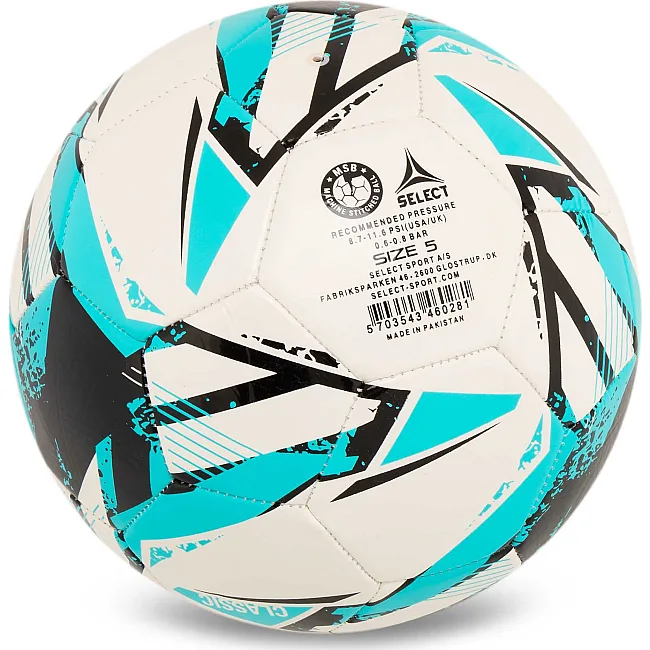 Футбольный мяч детский SELECT CLASSIC V24 CLASSIC-5WB (Белый-синий)