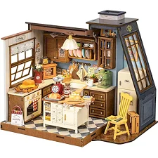 Конструктор 3D міні-будинок Robotime Rolife Baking Kitchen DG172