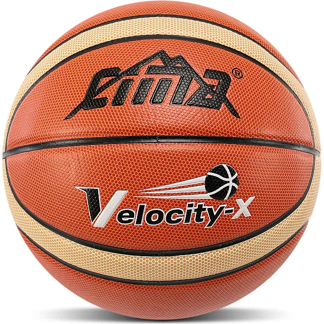Баскетбольный мяч CIMA BA-5989 VELO CITY-X размер 7 (Оранжевый-белый)