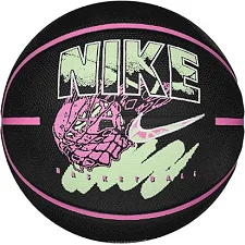 Баскетбольний м'яч NIKE EVERYDAY PLAYGROUND 8P GRAPHIC DEFLATED BLACK/PINK/WHITE/BAREL size 7