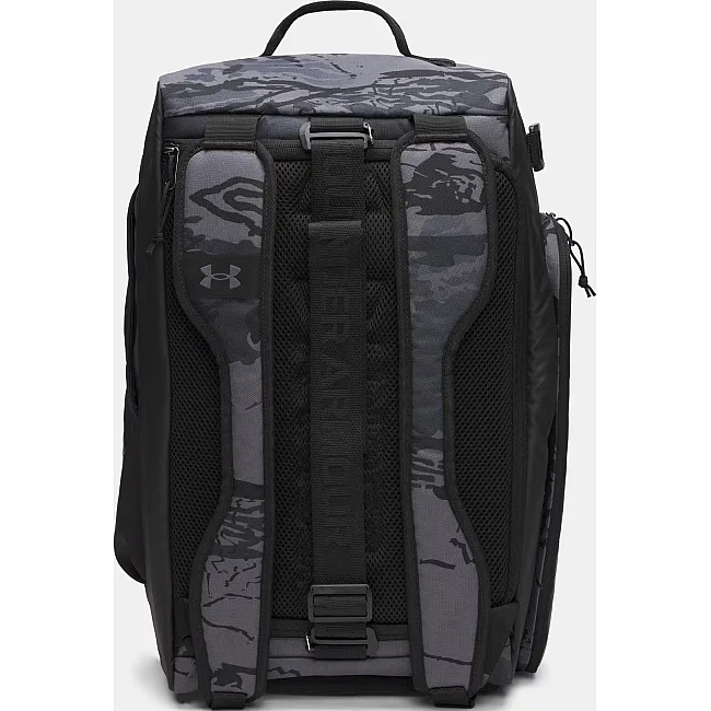 Сумка UNDER ARMOUR Contain Duo SM BP Duffle 40L черная 55 x 40 x 28 см