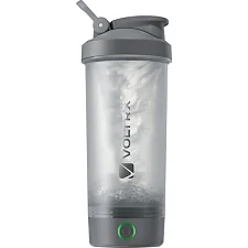Шейкер спортивный электрический Voltrx Merger 700 мл. Grey