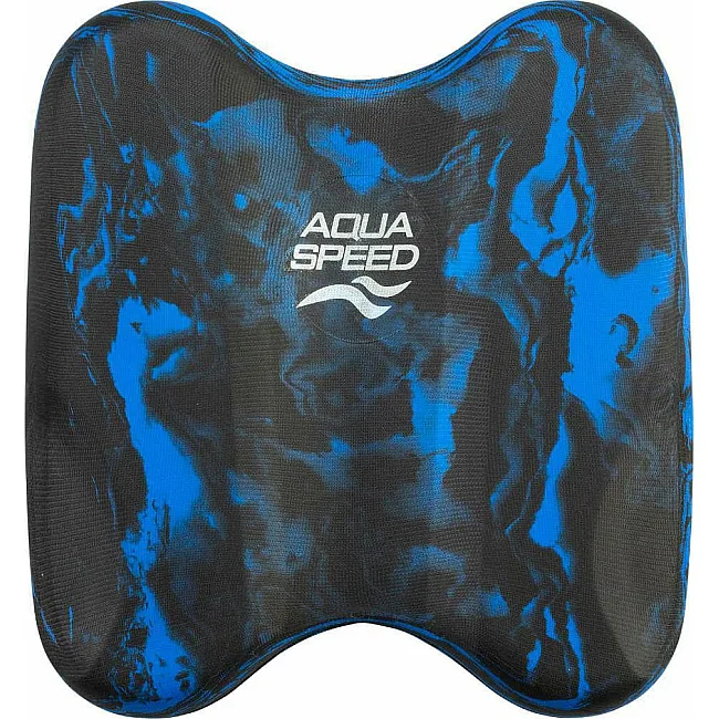 Доска для плавания Aqua Speed PULLKICK SWIRL 62744 черный, синий One Size