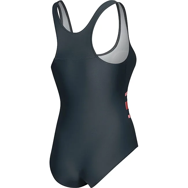 Купальник закрытый для женщин Aqua Speed Swimsuit STELLA LADY 62961 темно-серый, розовый (для женщин)