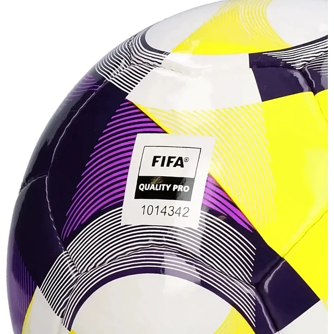 М'яч футзальний Adidas CNXT25 PRO SAL білий, жовтий, фіолетовий