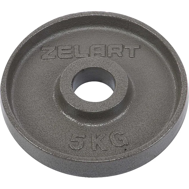 Блины диски стальные окрашенные ZELART
 TA-7792-5 52мм 5кг