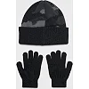 Набор детские шапка и перчатки UNDER ARMOUR B Beanie/Glove Combo черный, серый