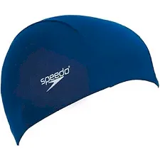 Шапка для плавания Speedo Polyester Cap темно-синяя OSFM арт 8-710080000-2