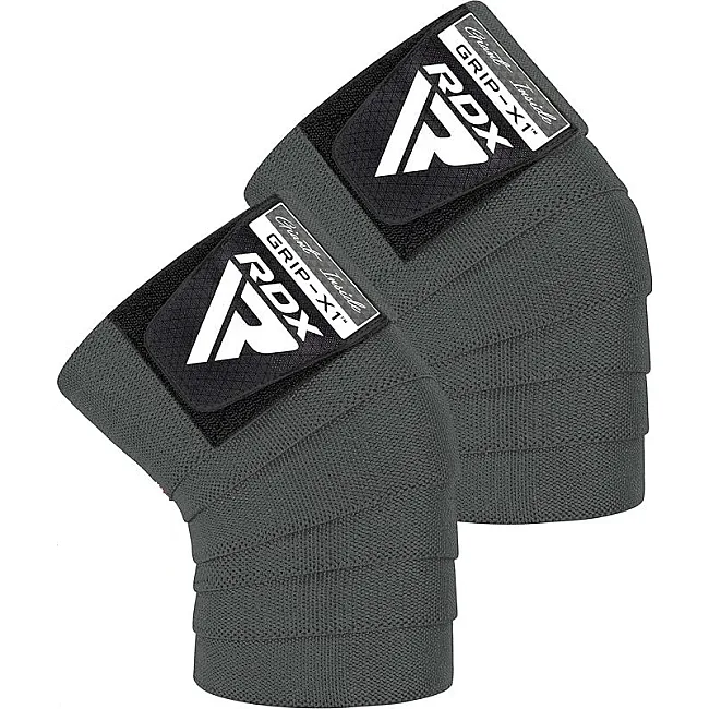 Бинты на колени RDX K1 GYM Knee Wraps Grey
