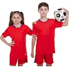 Дитяча футбольна форма
 комплект футболка та шорти SP-SPORT

 CO-1905B (Червоний)