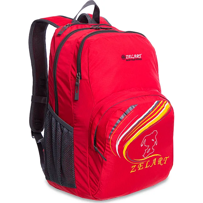Спортивний рюкзак
 із жорсткою спинкою ZELART
 GA-3705 20л (Червоний)