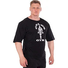 Футболка для бодібілдингу GOLD'S GYM SP-SPORT N007 (Чорний)