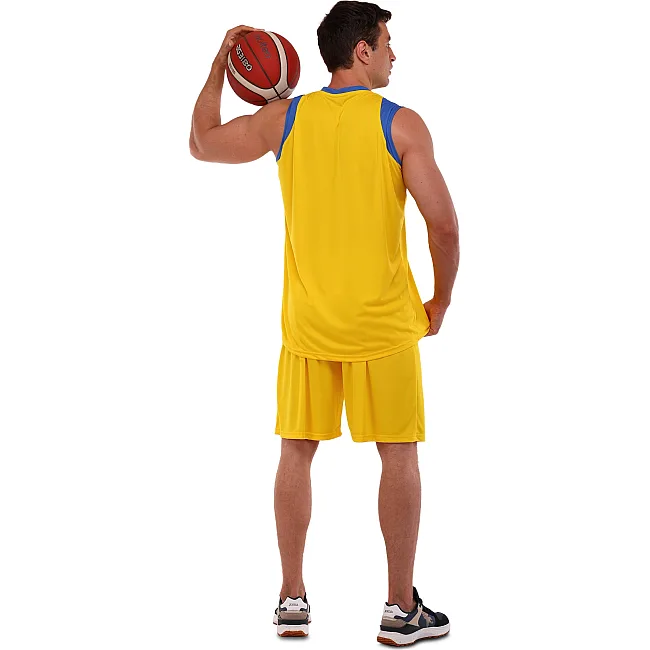 Баскетбольная форма
 майка и шорты JOMA

 FINAL II 102849-907 5XS-XXL (Желтый-синий)