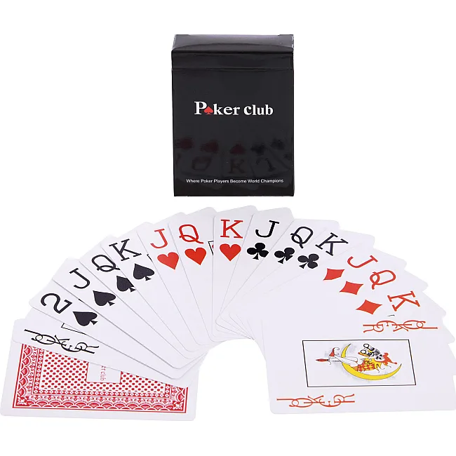 Игральные карты
 пластиковые SP-SPORT
 IG-6010 POKER CLUB 54 карты