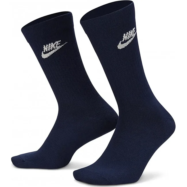 Шкарпетки Nike U NK NSW EVERYDAY ESSENTIAL CR синій, білий, сірий