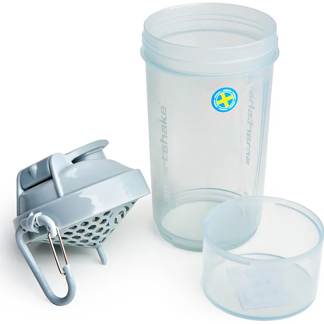 Спортивний шейкер SMARTSHAKE Original2GO One 800ml Mist Gray