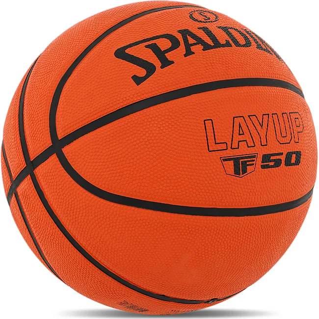 Баскетбольный мяч
 резиновый SPALDING LAYUP TF-50 84332Z
 7 (Оранжевый)