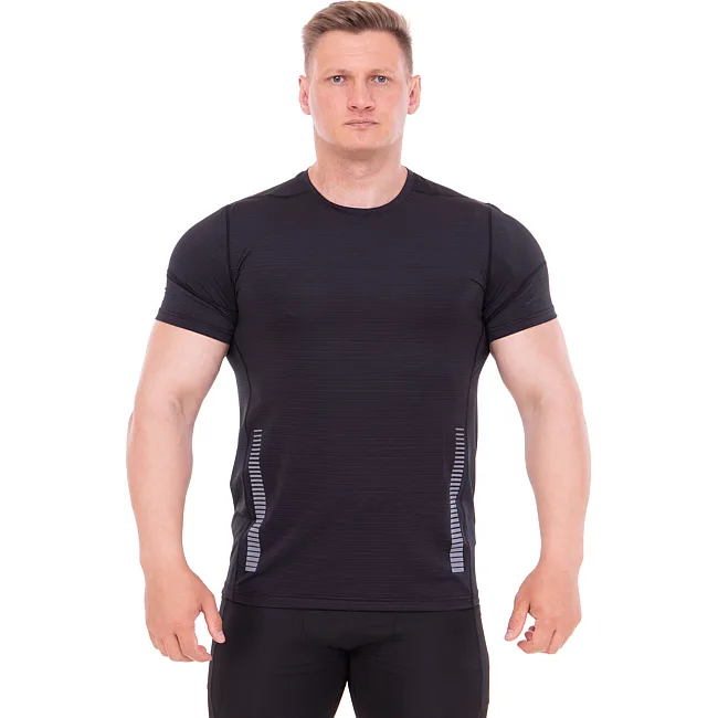 Футболка мужская LIDONG LD-0326 (Черный)