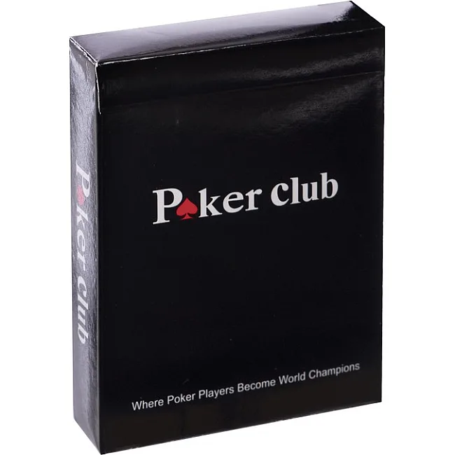 Игральные карты
 пластиковые SP-SPORT
 IG-6010 POKER CLUB 54 карты