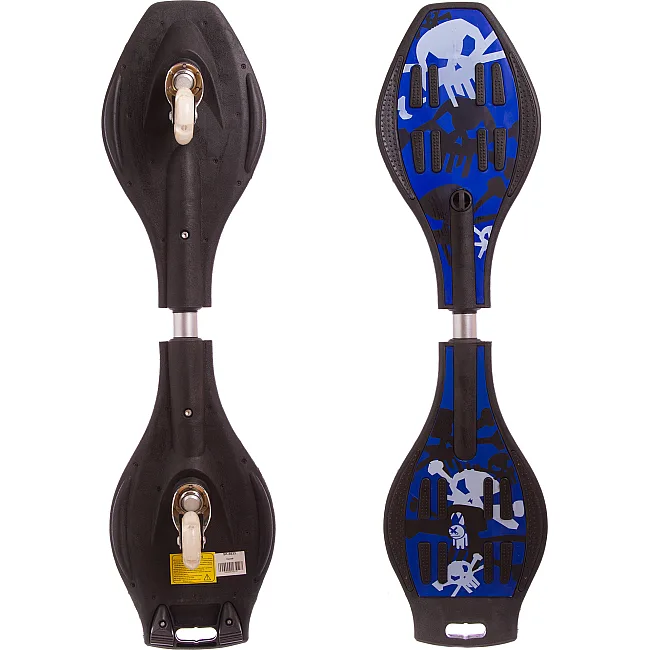 Ролерсерф двоколісний RipStik Ріпстик Вейвборд RipStik роллерсерф SP-SPORT
 SKULL SK-8833 (Синій)