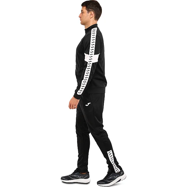 Спортивный костюм
 кофта на молнии и брюки JOMA

 STREET 104216-100 (Черный)