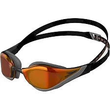 Очки для плавания Speedo FASTSKIN PURE FOCUS GOG MIR черный, красный OSFM