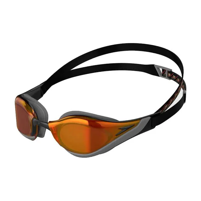 Очки для плавания Speedo FASTSKIN PURE FOCUS GOG MIR черный, красный OSFM