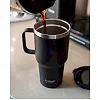 Термостакан (изолированная чашка) Bohtal с ручкой из нержавеющей стали Tumbler Black 900 ml