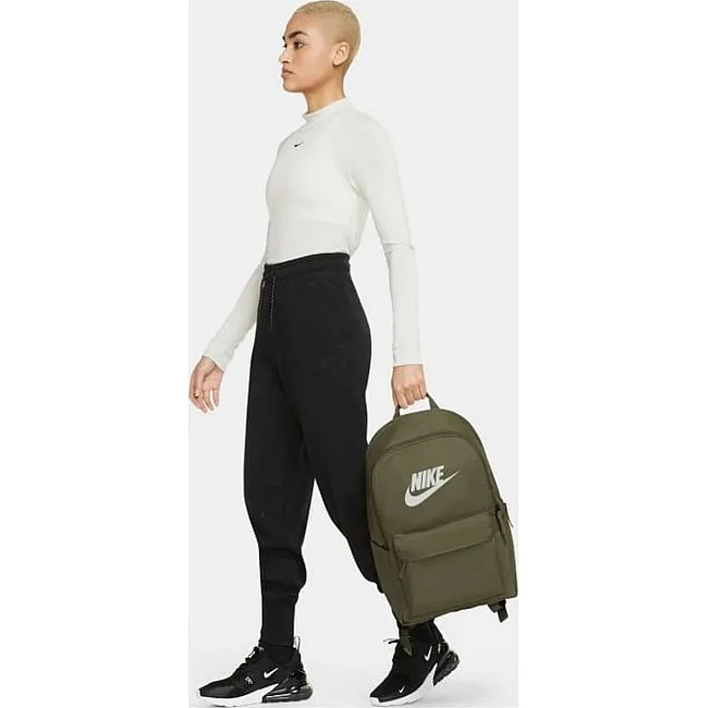 Рюкзак Nike NK HERITAGE BKPK 25L зеленый 43х30.5х15 см