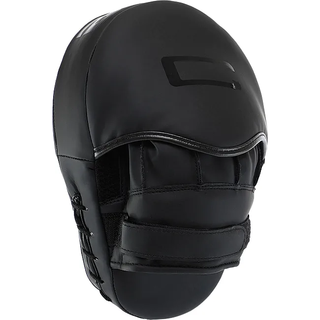 Лапа боксерская изогнутая тренировочная FLEX CORE VL-8538 25x19x5см 2штуки (Черный)
