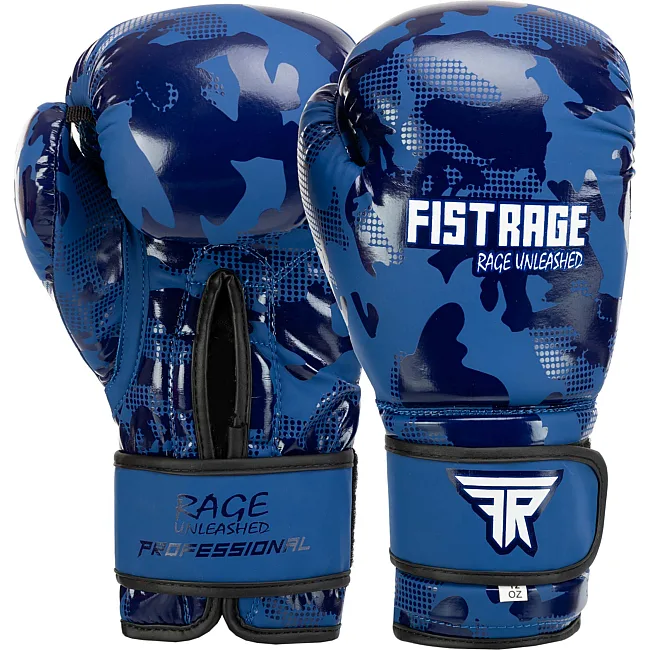 Перчатки для бокса FLEX FISTRAGE VL-5552 (Синий)